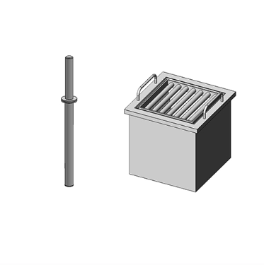 Sampling magnet for quality control detecting ferrous contaminants