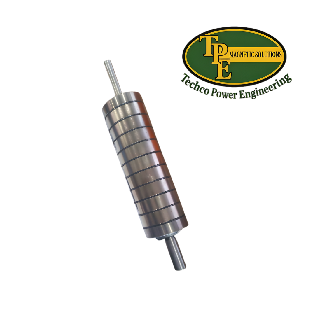 High gauss head pulley magnet