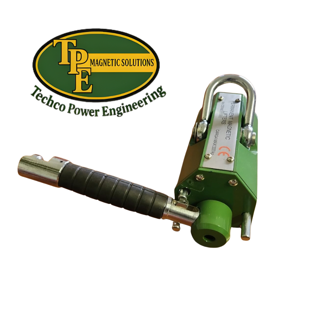 Magnetic plate lifter